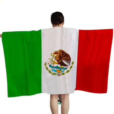 Z 2026 World Cup 90*150cm National Flag Cape Fan Gear