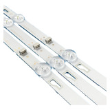 3 Tiras Con 8 Led ( 3v ) Para 43 Hkpro Hkp43f16