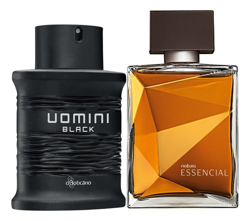 Perfume Essencial Masculino Tradic + Perfume Uomini Black