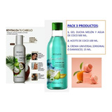 Pack Regalo: Aceite De Coco + Gel Ducha + Bálsamo Labial