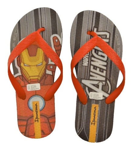 Sandalia Ipanema Marvel Avengers Kids 82906