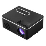 Microproyector Led Mini 1080p Para El Hogar S361, Negro