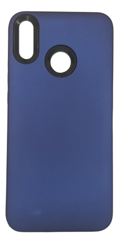 Funda Estuche Rígido Antigolpes Para Huawei Y9 2019 Azul