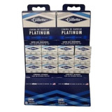 Lamina Gillette Platinum Para Barbear C/60un - Kit C/03 Cart