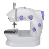 Máquina De Coser Recta Pampa Hogar Portable Blanca 220v