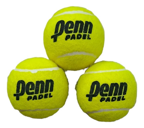 Pelotas Penn Padel Suelta Granel X3 - Marca Lider 