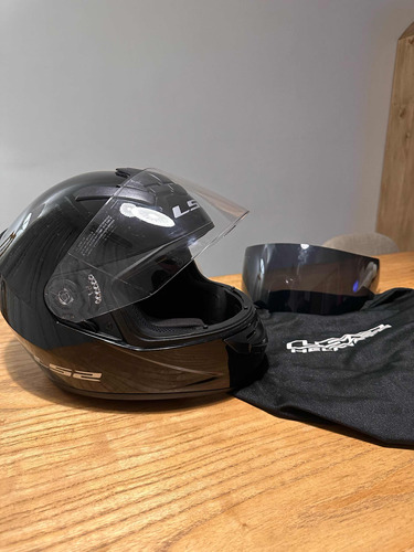 Casco L52 Modelo Ff352-1 Talle: L + Visor Polarizado Extra