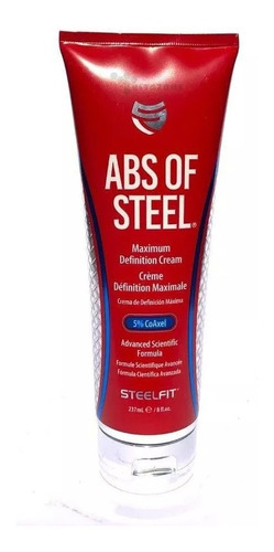 Abs Of Steel 8 Oz Crema Fit Abdomen Musculo Definicion