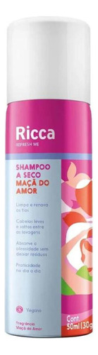 Shampoo A Seco Belliz Ricca Maça Do Amor 50ml