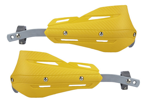 Cubre Puños Para Moto Suzuki V-strom Dl650 Amarillo