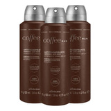 Kit Coffee Man Aerossol (3 Itens) - 75g