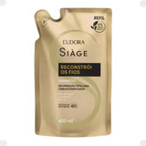 Refil Shampoo Eudora Siàge Reconstrói Os Fios 400ml