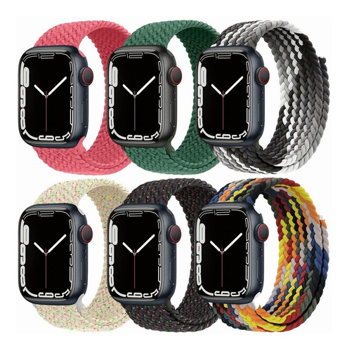6 Correas Para Apple Watch Band Series Ultra 8 7 Se 6 5 4 3