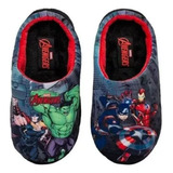 Pantuflas Polar Infantil Original De Spiderman Y Avengers