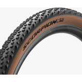 Llanta Pirelli Scorpion Xc Rc Prowall Classic 29×2.4 Tubeles Color Negro/café