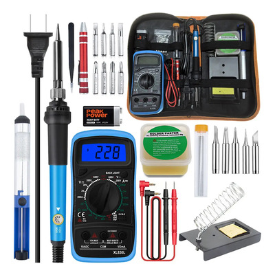 Kit De Soldador Eléctrico C\u002Fherramientas, Puntas, Multímetro | MercadoLibre