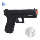 Pistola Airsoft Vigor Glock V20 Spring Full Metal Mola 6mm