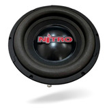 Spyder Nitro 800w Rms Sub 12 Pol. Bobina Dupla 4+4 Ohms Cor Preto