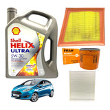 Kit Service Shell 5w30 Y Filtros Ecosport Fiesta Ka Kinetic