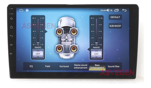 Hd Pantalla Coche Estereo Android Autoestéreo Con Ventilador