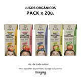 Jugo Ama De Fruta Orgánico - Pack 20u. - 200cc