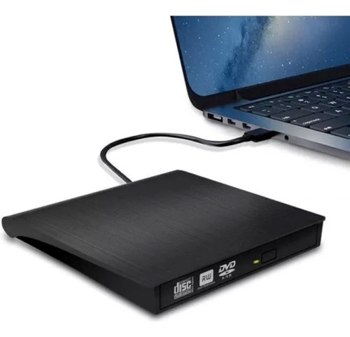 Gravador Leitor Dvd/cd Externo Usb 3.0 Portátil Pc Notebook