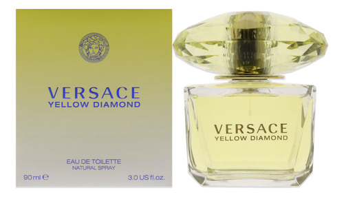 Versace Versace Diamante Amarillo Para Mujer 3 Oz Edt Spray