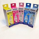 Tinta Epson Original 673 L800 L805 L810 L850 1800 Cada Color