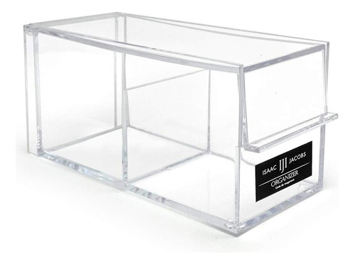 Isaac Jacobs Organizador Rectangular De Acrilico Transparent