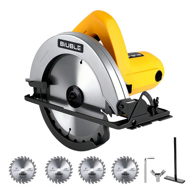 Cortadora De Disco Sierra Circular Eléctrica Biuble Profesional Cortadora Madera 7\