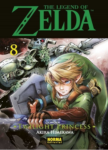 Libro Legend Of Zelda 8 Twilight Princess [ En Español ]