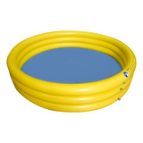 Piscina Inflable Infantil 3 Aros Color Amarillo