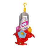 Bebedero Colibri Plast Pet Triple Con Sombrero