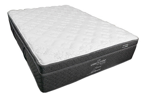 Colchón Matrimonial De Resortes Dormimundo Sleepy Memory Gel Colchoneta Euro-top Resorte Individual Premium Gravity Foam Encased Tela Antiderrapante Tela Anti-ácaros 34cm Confort Suave