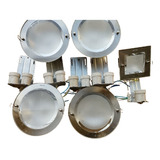 Apliques Phillips 5 Unidades Luz Techo Embutir P/lampara Led