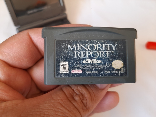 Minority Report Video Juego De Game Boy Advance,gba Sp Y Ds