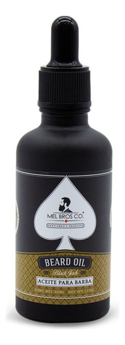 Aceite Para Barba - Black Jack 50ml (aceite De Bergamota)