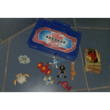 Bakugan Vintage Caja Con 8 Piezas Mas 13 Cartas Metálicas 