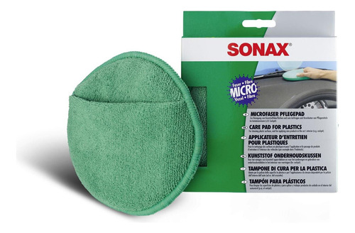 Sonax Esponja Interior Para Tablero De Microfibra Color Verde
