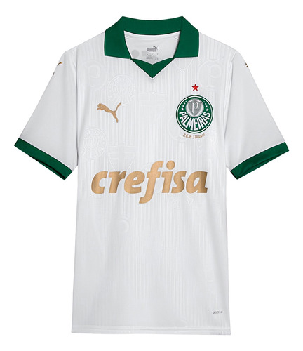 Camiseta Masculina Puma Palmeiras Torcedor Away Jersey 24/25