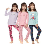 Kit 4 Roupas Femininas Conjunto Infantil Frio Baratas Menina