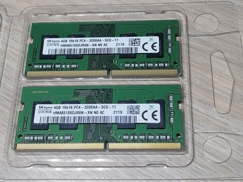 8gb Combo Memoria Ram Ddr4 3200 Mhz