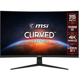 Monitor Msi G321cu, 32 Gaming Monitor, 3840 X 2160 (uhd), V Color Negro