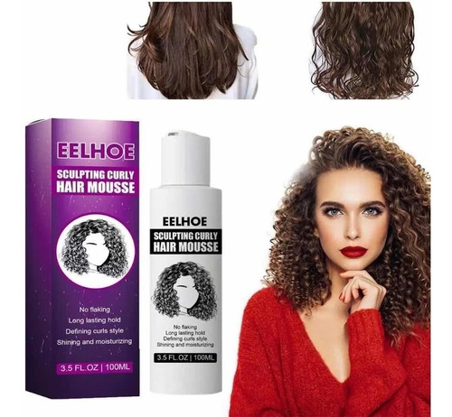 Mousse Para Cabello Ultra Deprogresivo Para Rizos Que Define