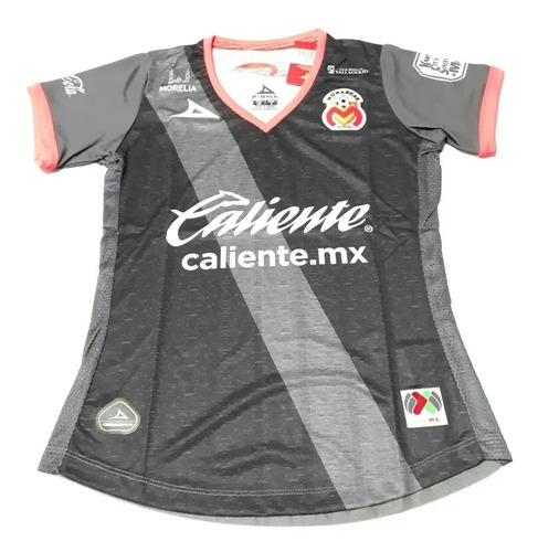 Jersey Original Pirma De Monarcas Morelia Dama Gris