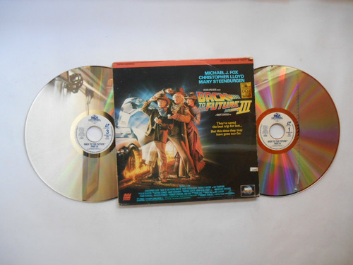 Disco Video Laser Back To The Future Iii Edicion Usa 1990