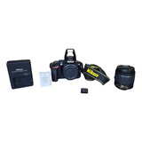  Camara Digital Nikon D3500 Lente Dx Vr Af-p Nikkor 18-55mm