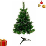 Árvore De Natal Pinheirinho Pequena 60cm Verde Nevada Luxo
