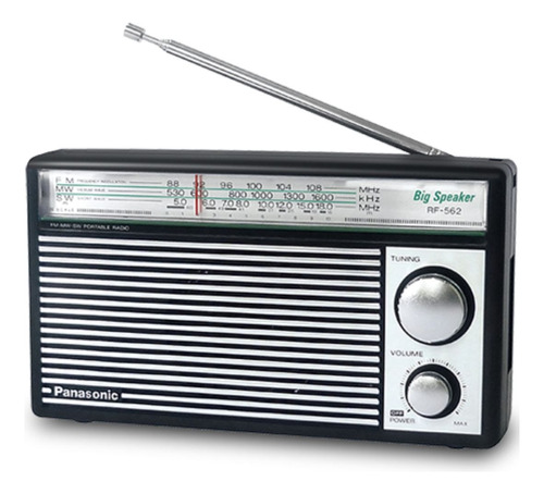 Radio Portatil Panasonic Rf-562d 3 Bandas Fm-mw-sw 800 Mw