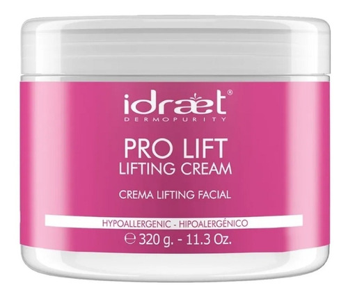 Pro Lift Crema Facial Tensora Y Reafirmante Idraet X 320 Gr